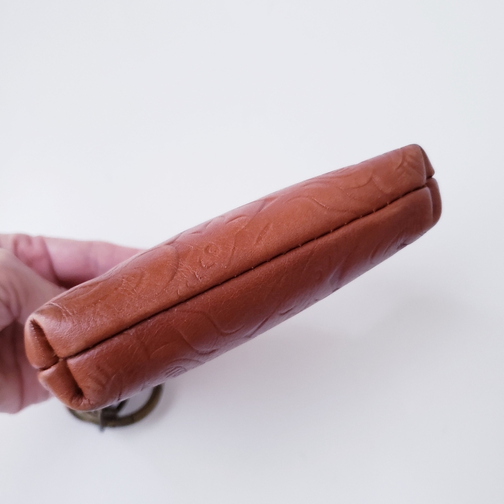 Patricia Nash Tan Leather Coin Purse - Picture 5 of 15